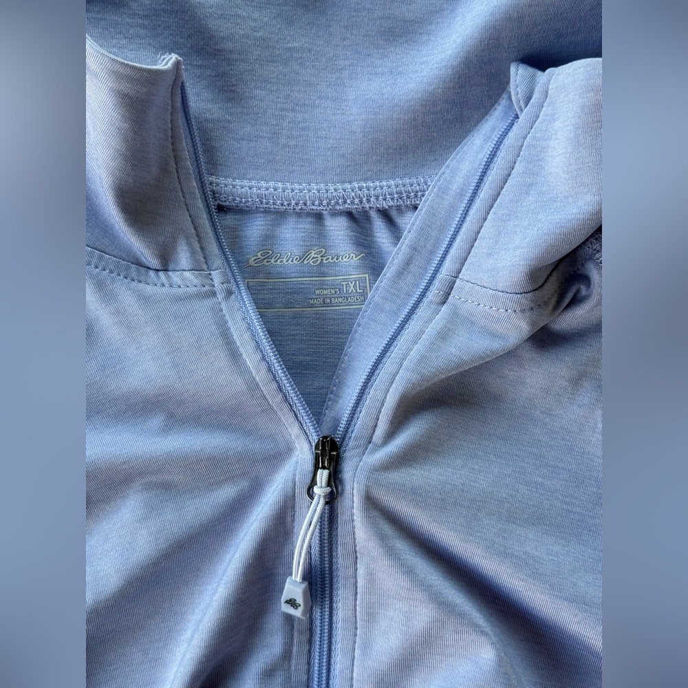 Eddie Bauer Resolution long sleeve 1/4 zip XLT (tall)